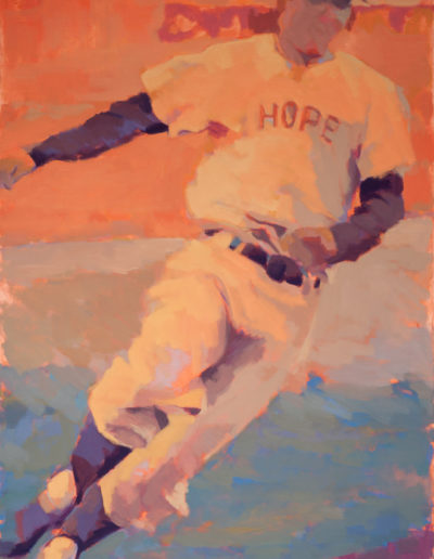 Susan Cook "Hope" oil on canvas, 58x36