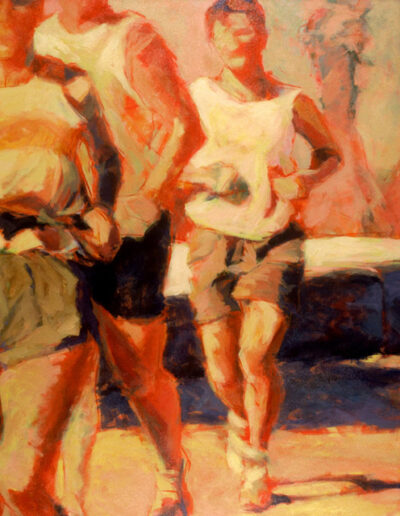 Susan Cook "Steadfast" oil on canvas, 60x48